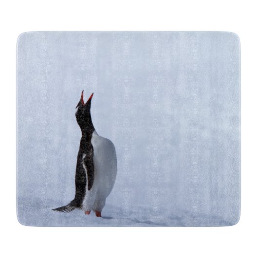 Planche À Découper Pingouin Gentoo (Devant)