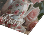 Planche À Découper Pink Cabbage Rose Tea (Coin)