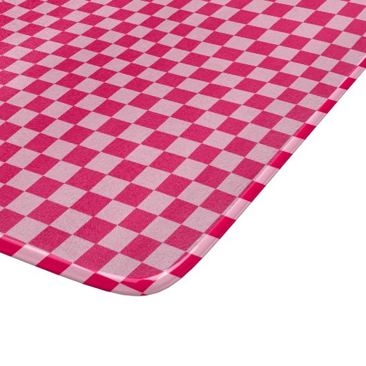 Planche À Découper Pink Combination Classic Checkerboard par STaylor (Coin)