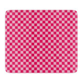 Planche À Découper Pink Combination Classic Checkerboard par STaylor (Devant)
