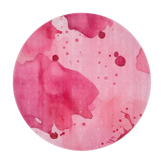 Planche À Découper Pink on Pink Abstract (Devant)