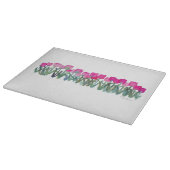 PLANCHE À DÉCOUPER PINK TULIP GROVE CUTBOARD (Coin)