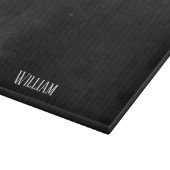 Planche À Découper Pinstripes noires (Coin)