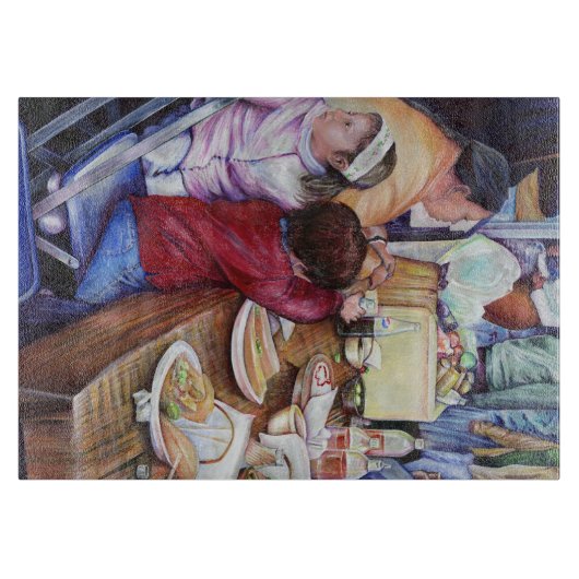 Planche À Découper Pique-nique agréable, Mexique (Devant)