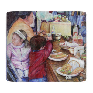 Planche À Découper Pique-nique agréable, Mexique