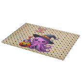 Planche À Découper Pique ou traitement Halloween à la pieuvre (Coin)