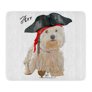 Planche À Découper Pirate Westie