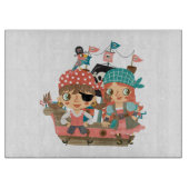 Planche À Découper Pirates Girly (Devant)