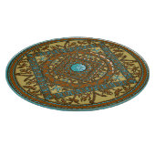 Planche À Découper Pisces Mandala Glass Cutboard (Coin)