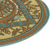 Planche À Découper Pisces Mandala Glass Cutboard (Coin)