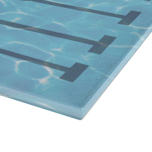 Planche À Découper Piscine de l'équipe de natation (Coin)