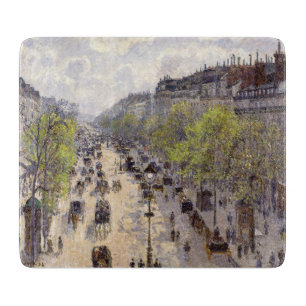 Planche À Découper Pissarro - Boulevard Montmartre, Printemps