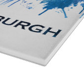 Planche À Découper Pittsburgh Pennsylvania Skyline Blue (Coin)