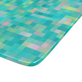 Planche À Découper Pixel Art Multicolor Motif (Coin)