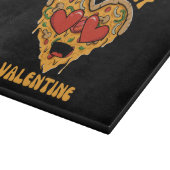 Planche À Découper Pizza Est Mon Valentin (Coin)