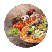 Planche À Découper Pizza italienne fraîche (Devant)