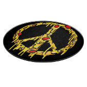 Planche À Découper Pizza Paix (Coin)