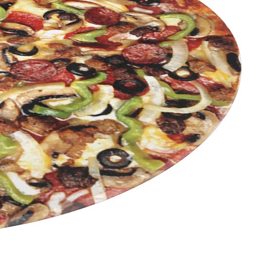 Planche À Découper Pizzawith the Works (Coin)