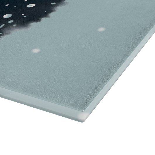 Planche À Découper Place de neige comme maison vacances Devis de déco (Coin)