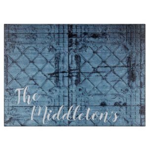 Planche À Découper Plafond de panneau d'étui rustique en verre person