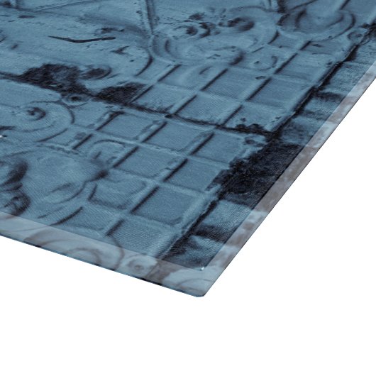 Planche À Découper Plafond de panneau d'étui rustique en verre person (Coin)