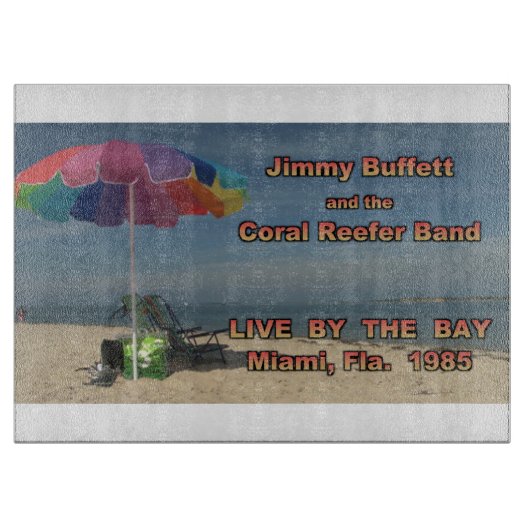 Planche À Découper Plage 23 verres Plage (Devant)