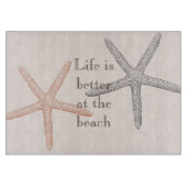Planche À Découper Plage Blue Starfish (Devant)