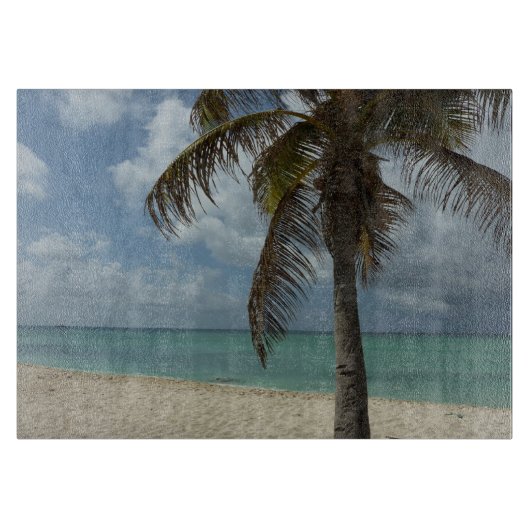 Planche À Découper Plage d'Aruba I Belle Scène Nature (Devant)