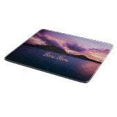 Planche À Découper Plage de Bora Bora Suset Island (Coin)