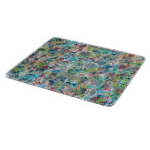 Planche À Découper Plage de verre bleu 6 x 7 Déco (Coin)