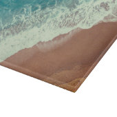 Planche À Découper Plage d'eau de mer sable de plage (Coin)