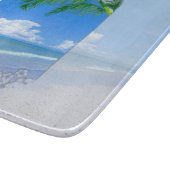 Planche À Découper Plage et cieux bleus (Coin)