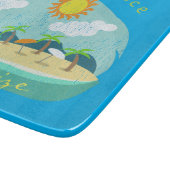 Planche À Découper Plage Happy Place Thunder_Cove (Coin)