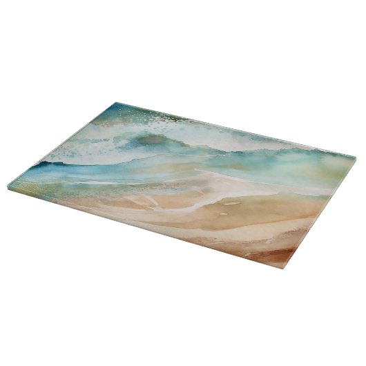Planche À Découper Plage Océan (Coin)