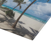 Planche À Découper Plages tropicales | Anguilla Beach, Palm Tree (Coin)