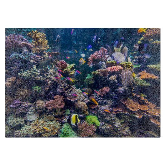 Planche À Découper Plages tropicales | Corail sous-marin Reef (Devant)