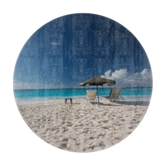 Planche À Découper Plages tropicales | Sandy Beach, Anguilla (Devant)