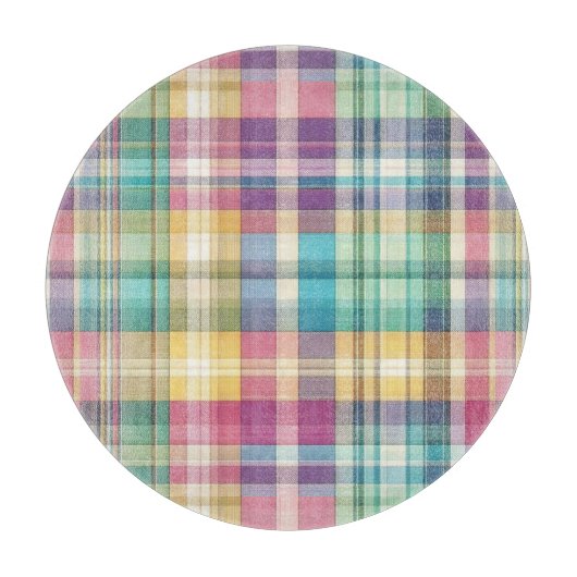Planche À Découper Plaid au printemps/Pâques/tartan (Devant)