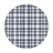 Planche À Découper Plaid blanc bleu 1 (Devant)