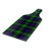 Planche À Découper plaid bleu vert de tartan du sud (Coin)