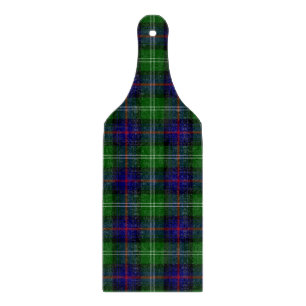 Planche À Découper plaid bleu vert de tartan du sud
