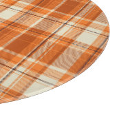 Planche À Découper Plaid orange (Coin)