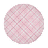 Planche À Découper Plaid rose-clair (Devant)