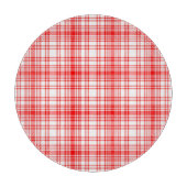 Planche À Découper Plaid rouge (Devant)
