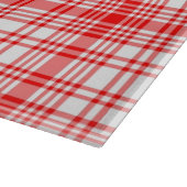 Planche À Découper Plaid rouge (Coin)