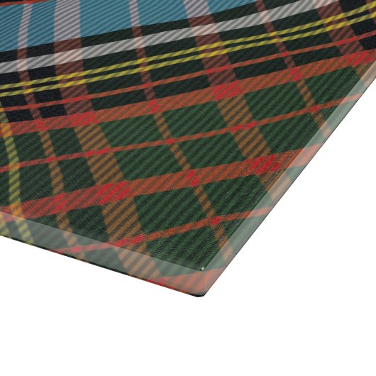 Planche À Découper Plaid Rustique Anderson classique Tartan personnal (Coin)