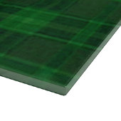 Planche À Découper Plaid Vert (Coin)
