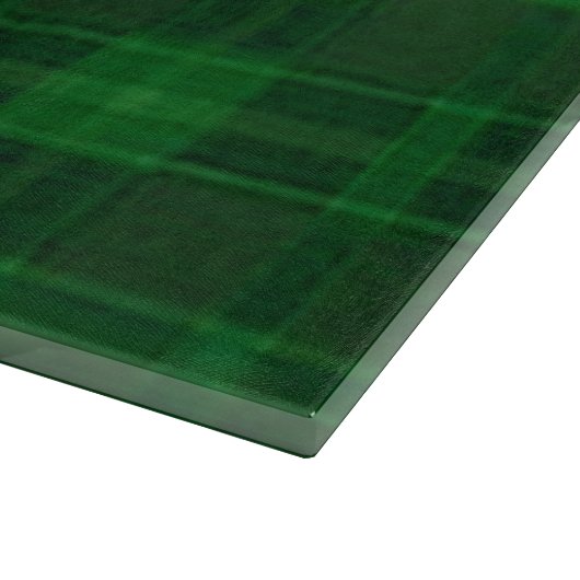 Planche À Découper Plaid Vert (Coin)