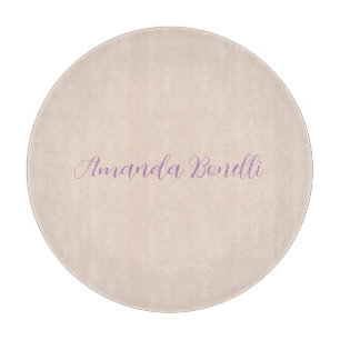 Planche À Découper Plaine rose Champagne Simple Minimaliste Moderne