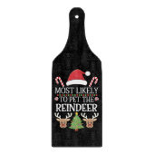 Planche À Découper Plaisanterie Familiale De L'Escouade De Rennes (Devant)